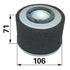 Kubota Luftfilter rund, AD 106 mm 1245111080