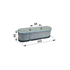 Tecumseh Luftfilter oval, L 203 x B 51 mm 35403