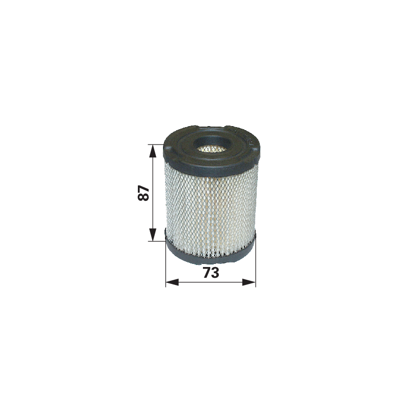 Tecumseh Luftfilter rund, AD 73 mm 34782