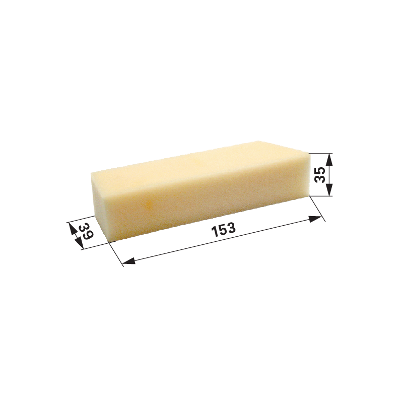 Tecumseh Luftfilter flach, L 153 x B 39 mm 23410012