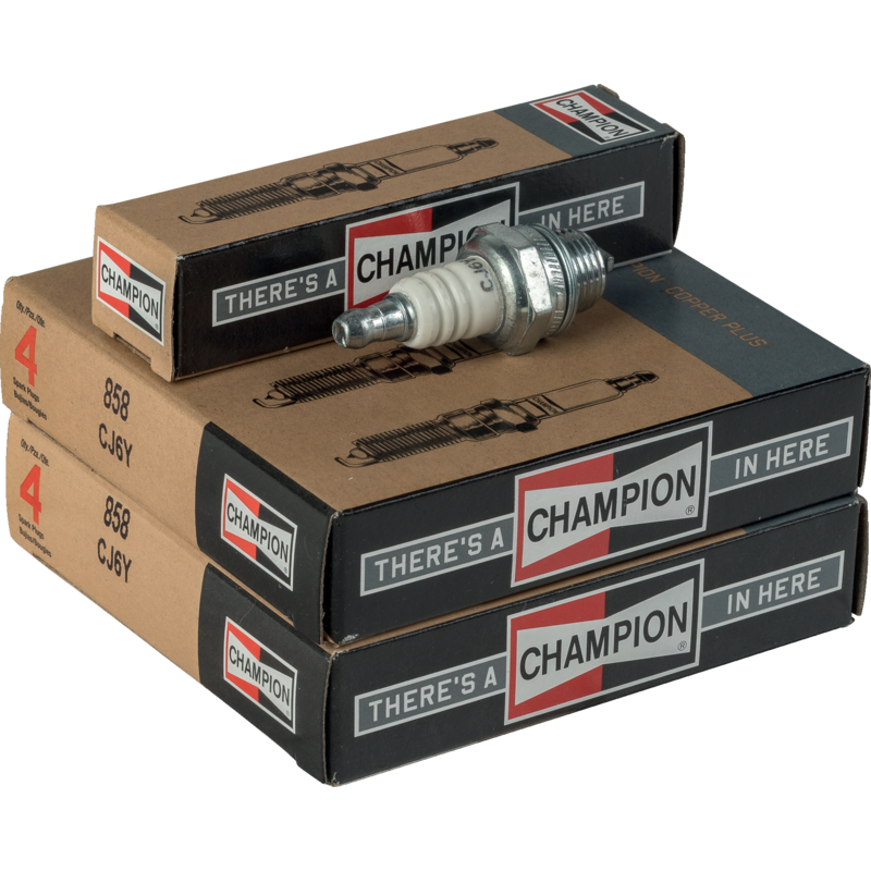 Champion Zündkerze Champion CJ6Y, Packung, 4 Stück