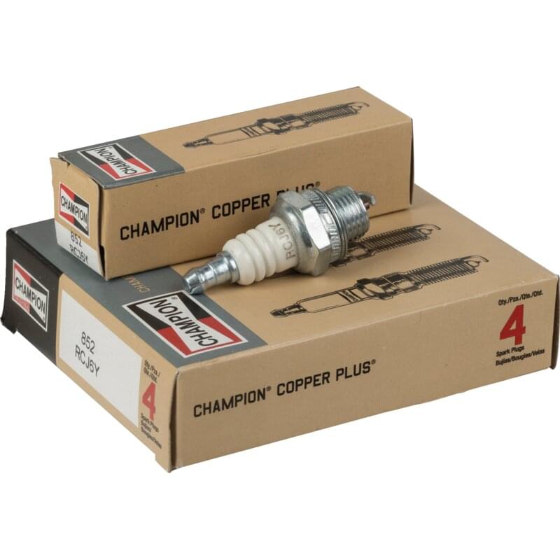 Champion Zündkerze Champion RCJ6Y, Packung, 4 Stück