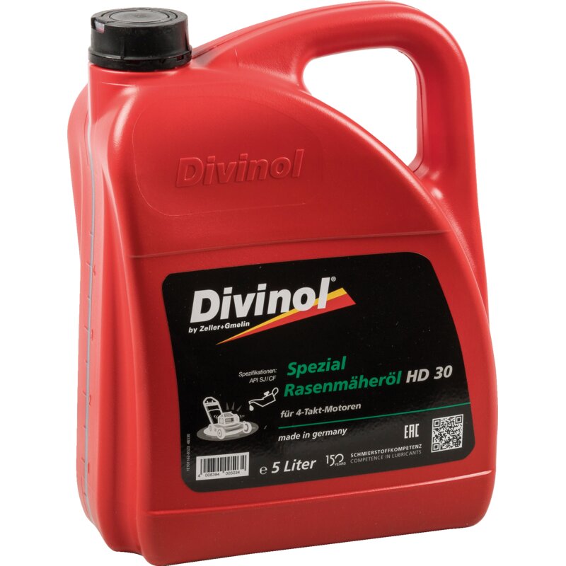 Divinol Rasenmäheröl Divinol-HD30, 5,0 Liter Divinol