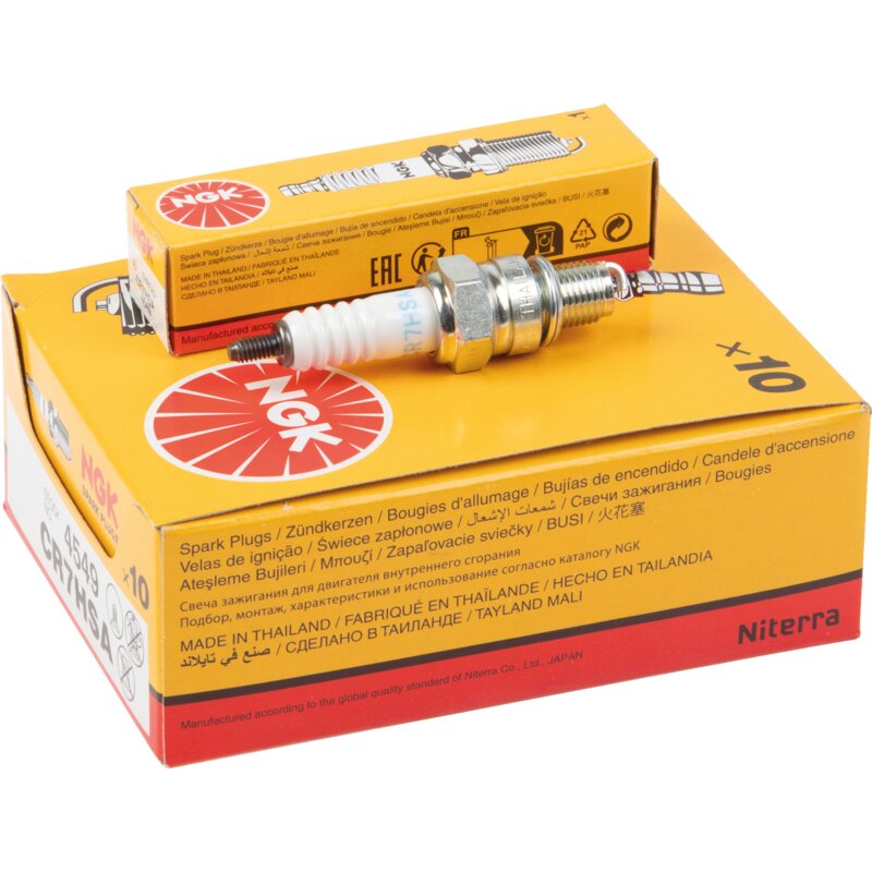 Zündkerze NGK CR7HSA, Packung, 10 Stück