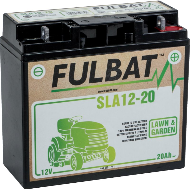 Fulbat Batterie 12 V, 20 Ah, 180 A SLA12-20