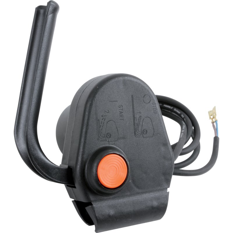 Totmannschalter 10 A, Schwarz-Orange
