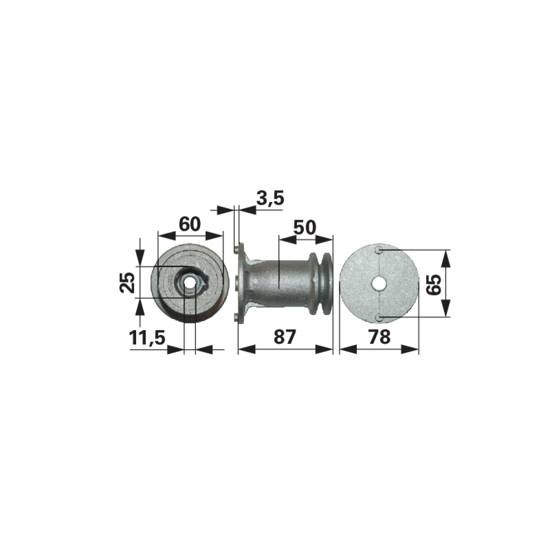 Ibea Messerhalter ID 25 mm 3040101