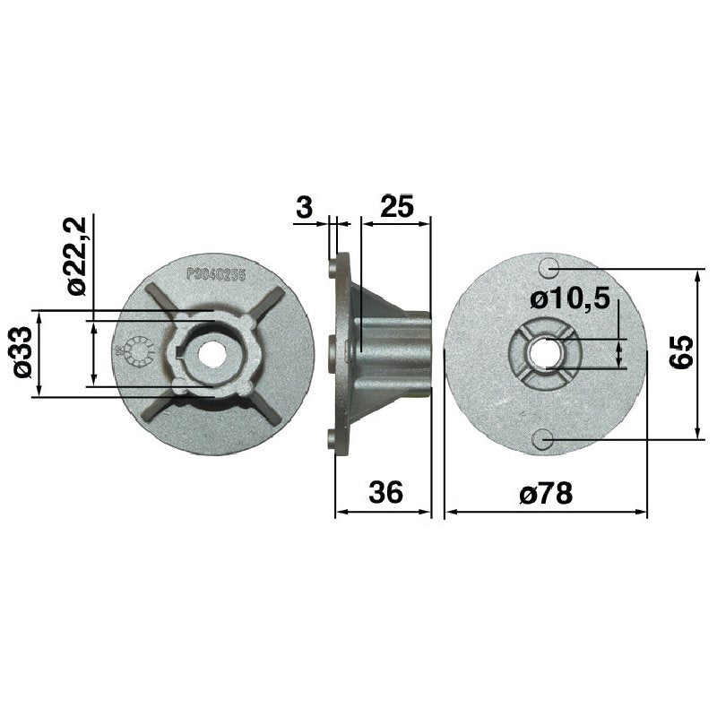 Ibea Messerhalter ID 22,2 mm 3040255