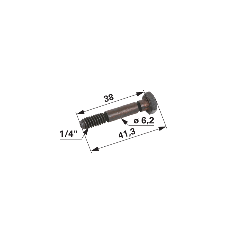 Snapper Scherbolzen L 41,3 mm 15257