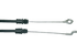 Bremszug L 1503 mm – Mit Anschlussteile: Öse und Z-Form – passend für GGP 81000622 GartenShop24 - Hochwertige Gartengeräte