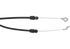 Bremszug L 1657 mm – Mit Anschlussteile: Öse und Z-Form – passend für Stiga 1810006440 GartenShop24 - Hochwertige Gartengeräte