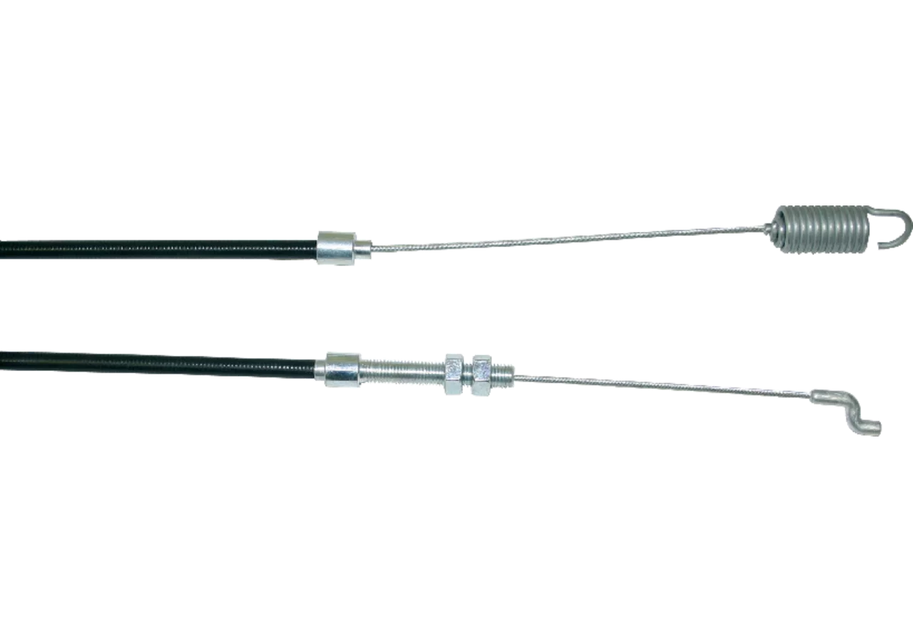 Kupplungszug mit Feder und S-Haken L 1371 mm anstelle von GGP 81001141 GartenShop24 - Hochwertige Gartengeräte