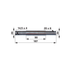 GGP Messerwelle L 187 mm 250208010