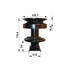 AYP Messerspindel L 174,6 mm 105891