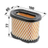 Briggs Luftfilter oval, L 100 x B 60 mm 690610