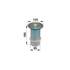Kubota Luftfilter rund, AD 125 mm 1585211082