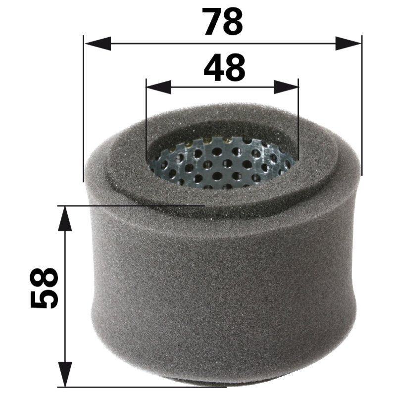 Robin Luftfilter rund, AD 78 mm 1063270407