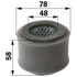 Robin Luftfilter rund, AD 78 mm 1063270407