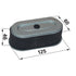 Robin Luftfilter oval, L 125 x B 60 mm 2613260107