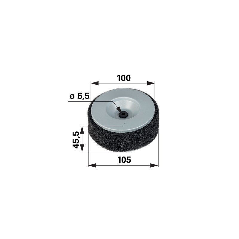 Yanmar Luftfilter rund, AD 105 mm 11425012580