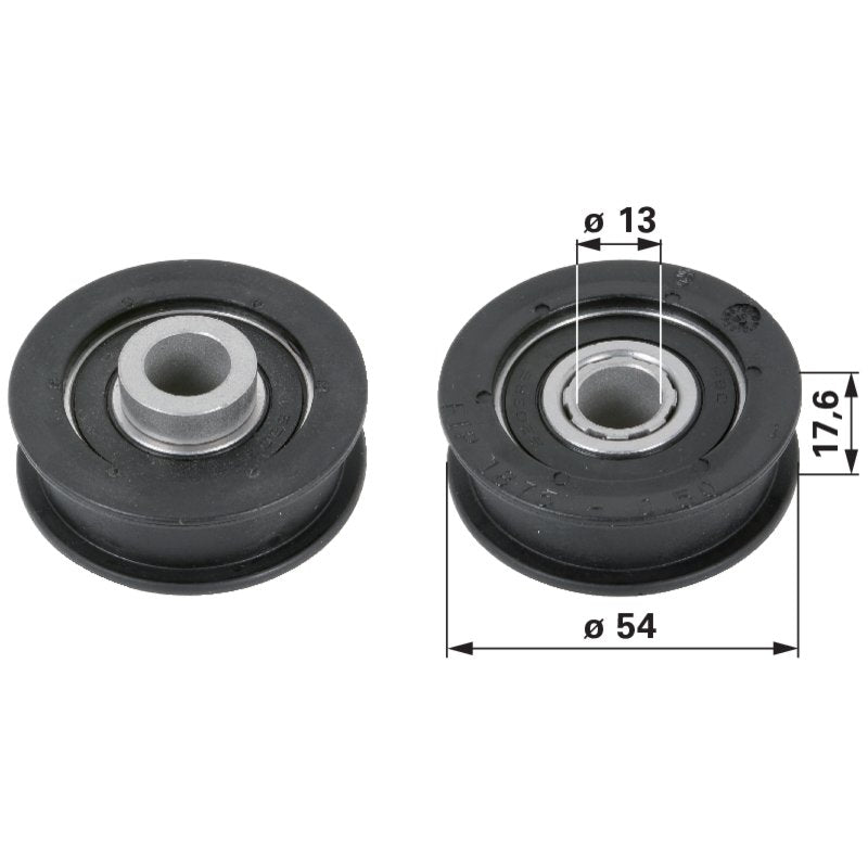 AYP Umlenkrolle für Riemenbreite 12 mm 166043
