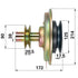 Messerkupplung mechanisch anstelle von AYP 408579 AYP