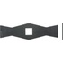 Vertikutiermesser L 183 mm, ZB 4-kant
