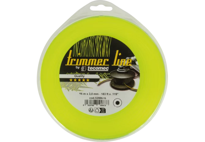 Flex-Line Mähfaden rund, AD 3,0 mm x L 56 m GartenShop24 - Hochwertige Gartengeräte