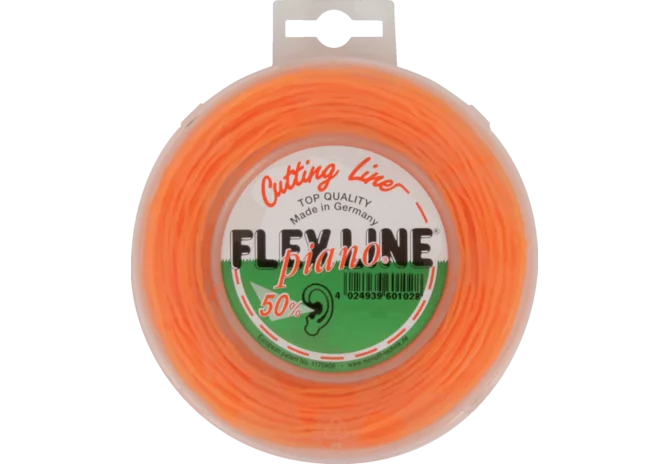 Flex-Line Piano Mähfaden spiralförmig 2,4 mm x 15 m GartenShop24 - Hochwertige Gartengeräte
