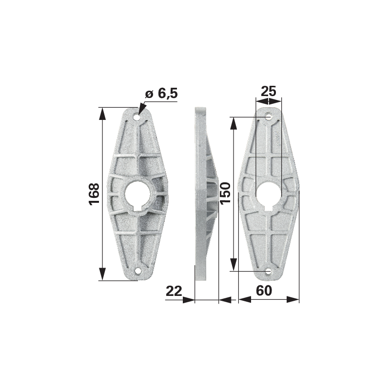 Alko Messerhalter ID 25 mm 514176