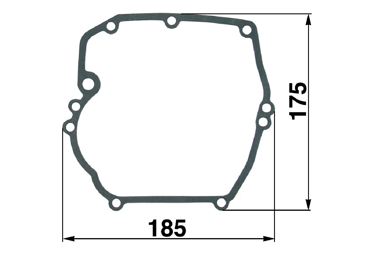 Kurbelgehäusedichtung passend für Briggs & Stratton 692232, 272198 GartenShop24 - Hochwertige Gartengeräte