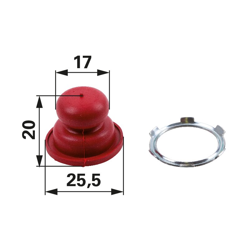 Tecumseh Primerkolben AD 25,5 mm 632694
