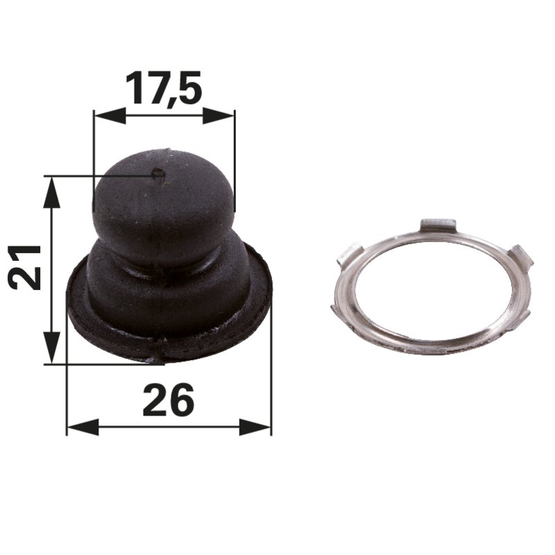 Tecumseh Primerkolben AD 26 mm 36045