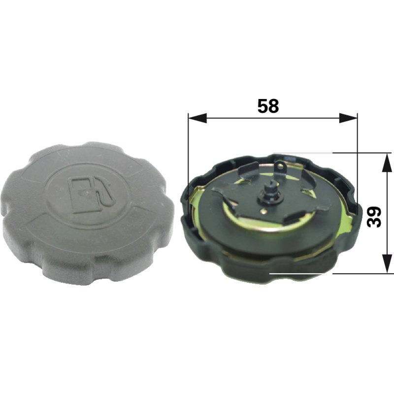 Honda Tankdeckel AD 58 mm 17620