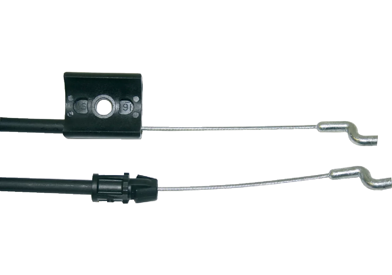 Bremszug L 1503 mm passend für AYP 130861 – Mit Anschlussteile: Z-Form GartenShop24 - Hochwertige Gartengeräte