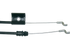 Bremszug L 1503 mm passend für AYP 130861 – Mit Anschlussteile: Z-Form GartenShop24 - Hochwertige Gartengeräte