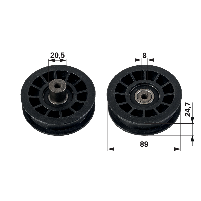 John Deere Umlenkrolle 11239