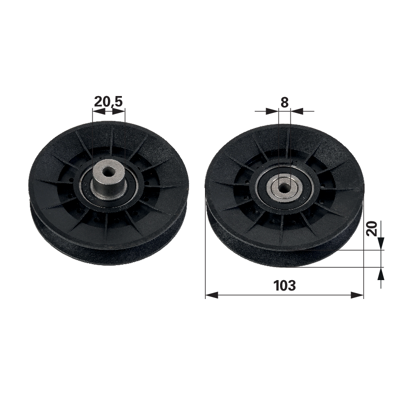 John Deere Umlenkrolle 11238