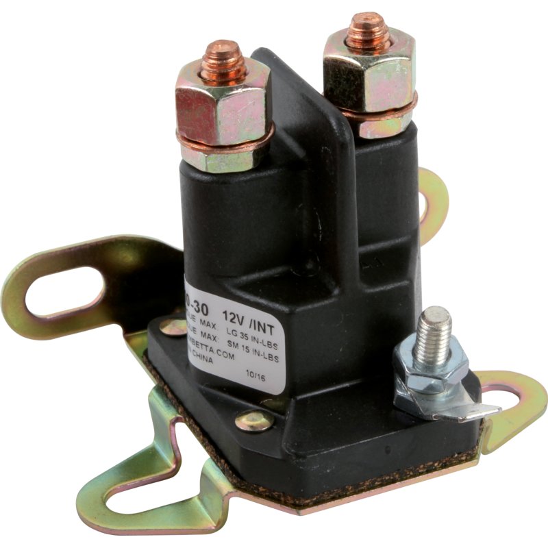 Magnetschalter mit 3 Anschlüssen für Starter, 12 V universal
