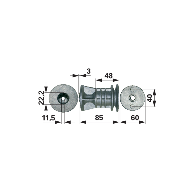Marazzini Messerhalter ID 22,2 mm 10831300