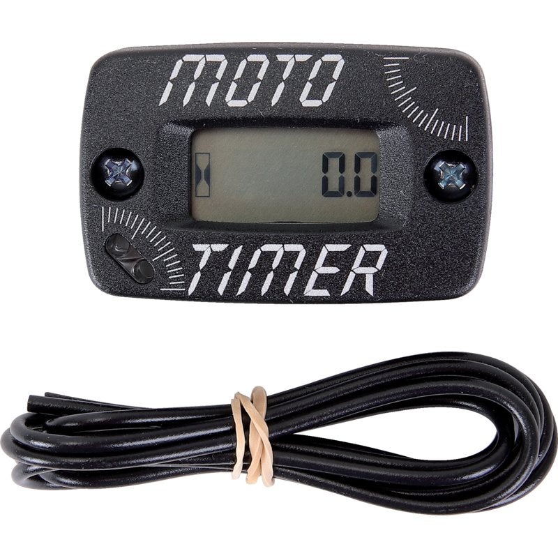 Betriebsstundenzähler 2- und 4-Takt induktiv – Moto Timer, 54 x 37,5 x 15 mm