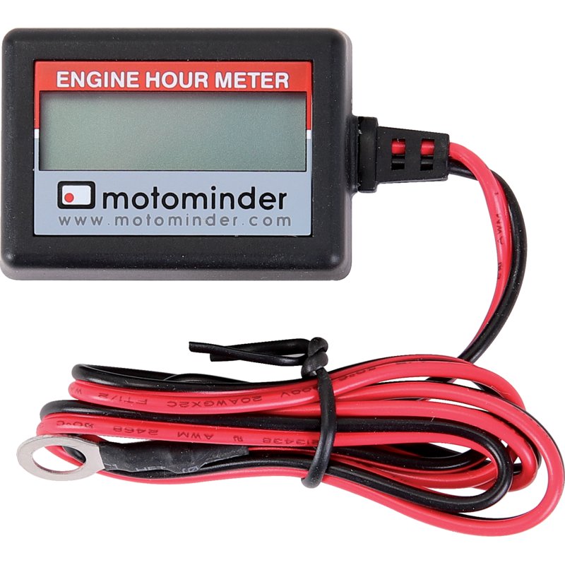 Betriebsstundenzähler Motominder induktiv 2- und 4-Takt, Maße 42x30x18 mm, 40 g