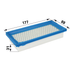 Honda Luftfilter flach, L 177 x B 88 mm 17211883