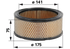 Luftfilter rund AD 175 mm – Ersatz für Kohler 2408303, 2408303S GartenShop24 - Hochwertige Gartengeräte