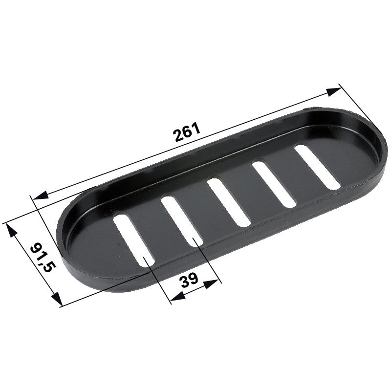 MTD Gleitkufe L 261 x B 21 mm 7845038
