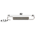 MTD Zugfeder L 82 mm 7320157
