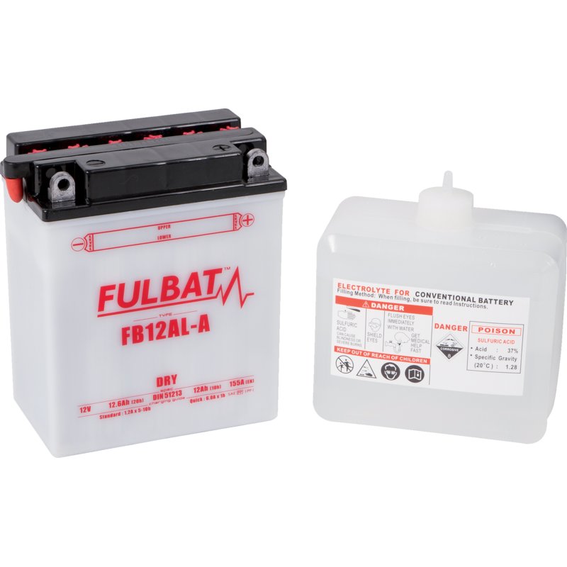 Fulbat Batterie 12 V, 12 Ah, Fulbat, FB12AL - A
