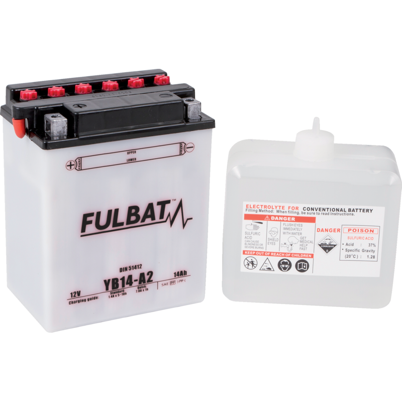Fulbat Batterie 12 V, 14 Ah, Fulbat, FB14 - A2