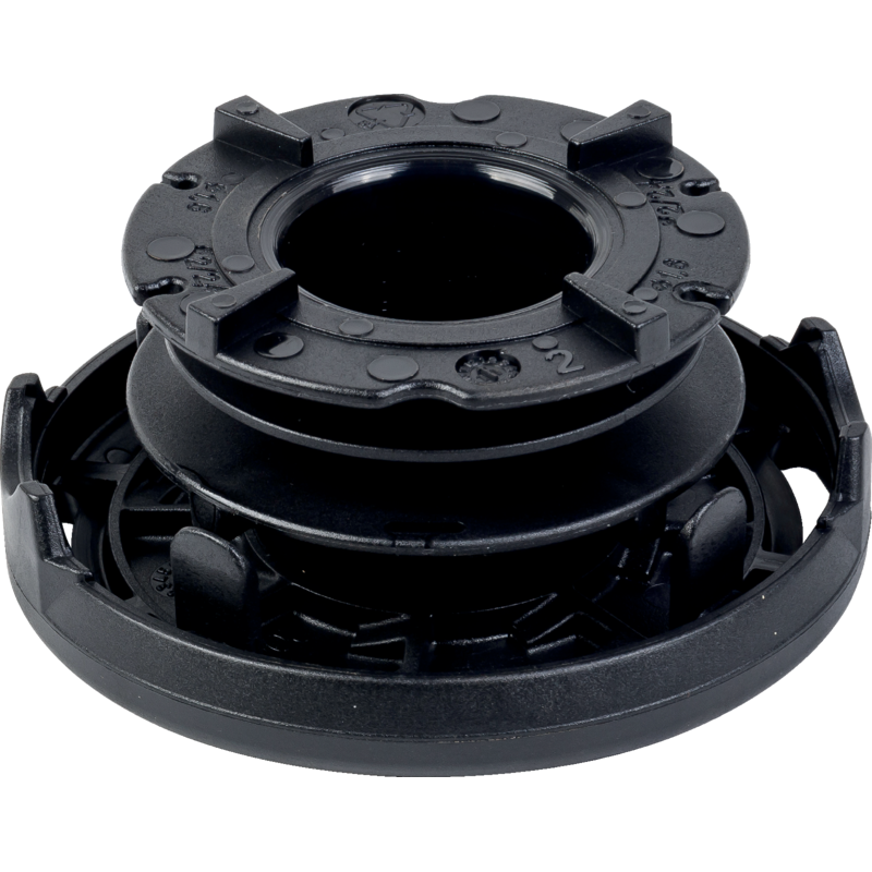 Tecomec Spule Kit für Fadenkopf, AD 110 mm K00401038 – Spule und Deckel unten 2-teiligBild Zusammenbau Nr