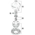 Tecomec Fadenöse für Fadenkopf, AD 14 mm B00400005 – Ersatzteile und Zubehör
